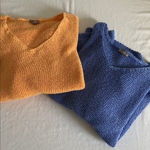 J. Jill Lightweight V Neck Sweater Bundle